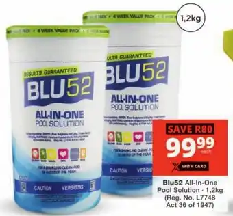 Blu52 All-In-One Pool Solution