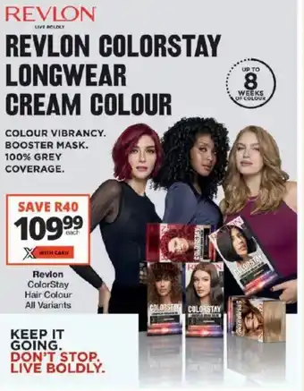Checkers Revlon ColorStay Hair Colour All Variants offer