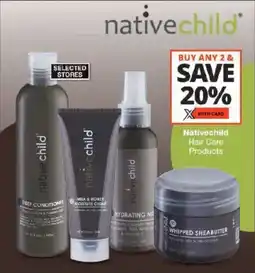 Checkers Nativechild Hair Care Products offer