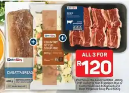 Pick n Pay All 3 for R120 offer