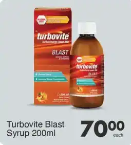 Save Turbovite Blast Syrup offer