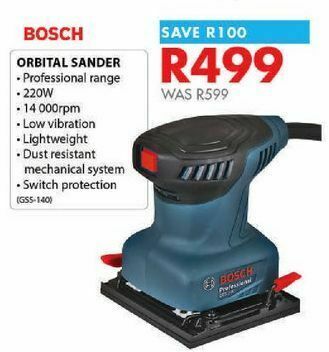 Orbital sander