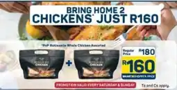 Pick n Pay PnP Rotisserie Whole Chicken Assorted offer