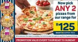Pick n Pay Pizzas offer