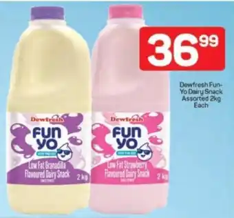 Pick n Pay Dewfresh Fun Yo Dairy Snack Assorted offer