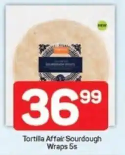 Pick n Pay Tortilla Affair Sourdough Wraps offer