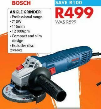 Chamberlain Angle grinder offer