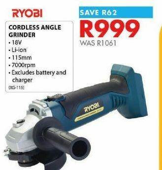 Chamberlain Cordless angle grinder offer
