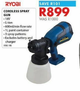 Chamberlain Cordless spray gun offer