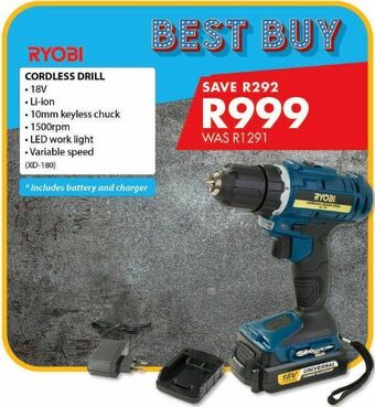 Chamberlain Cordless drill offer