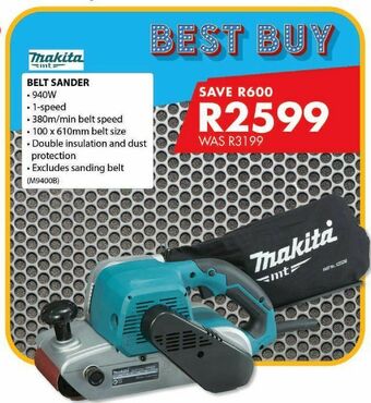 Chamberlain Belt sander offer