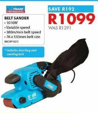 Chamberlain Belt sander offer
