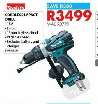 Chamberlain Cordless impact drill offer