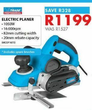 Chamberlain Electric planer offer