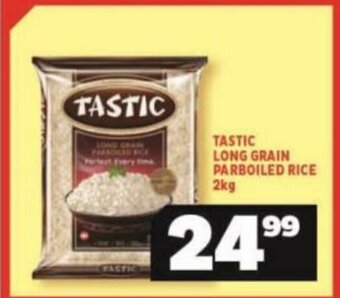 Usave Tastic Long Grain Parboiled Rice 2kg offer