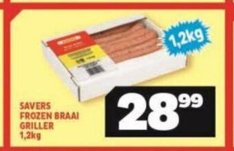 Usave Savers Frozen Braai Griller 1.2kg offer