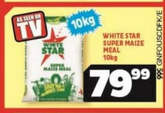 Usave White Star Super Maize Meal 10kg offer