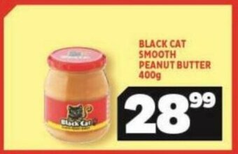 Usave Black Cat Smooth Peanut Butter 400g offer