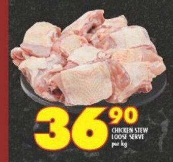 Shoprite Chicken Stew Loose Serve per kg offer