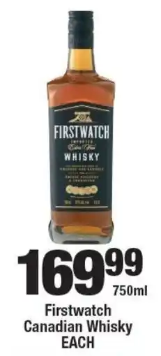 OK Liquor Firstwatch Canadian Whisky offer