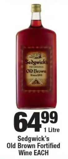 OK Liquor Sedgwick's Old Brown Fortified Wine offer