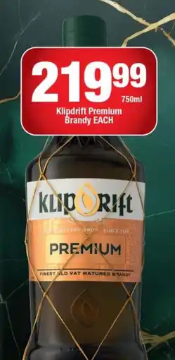 OK Liquor Klipdrift Premium Brandy offer