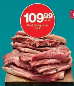 Checkers Beef Forequarter Pack offer