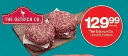 Checkers The Ostrich Co. Ostrich Patties offer