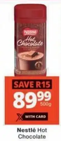 Checkers Nestlé Hot Chocolate offer