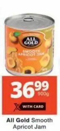 Checkers All Gold Smooth Apricot Jam offer