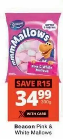 Checkers Beacon Pink & White Mallows offer