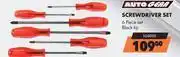 Midas Auto Gear Screwdriver Set 6 Piece Set SD6006 offer