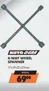 Midas Auto Gear 4 Way Wheel Spanner WS04S offer