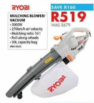 Chamberlain Mulching blower/ vacuum offer