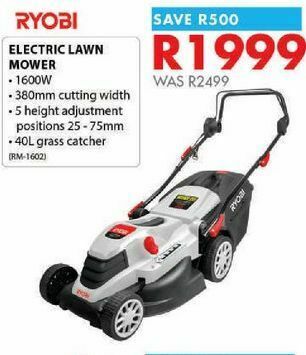 Chamberlain Electric lawn mower offer