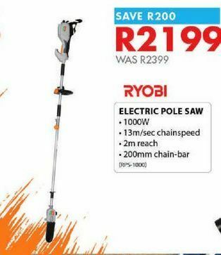 Chamberlain Electric pole saw offer