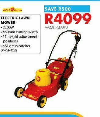 Chamberlain Electric lawn mower offer