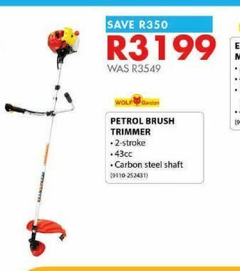 Chamberlain Petrol brush trimmer offer