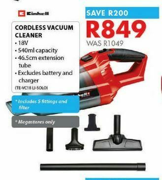Chamberlain Cordless vacuum cleaners offer