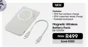 Samsung Samsung Galaxy Magnetic Wireless Battery Pack EB-U2500X offer