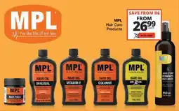 Checkers MPL Hair Care Products offer