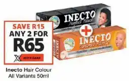 Checkers Inecto Hair Colour All Variants offer