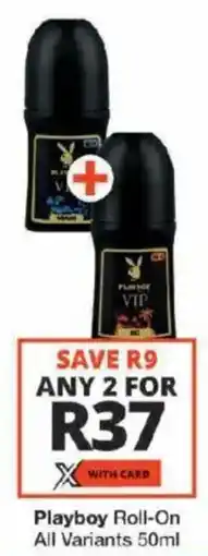 Checkers Playboy Roll-On All Variants offer