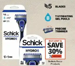 Checkers Schick Razor Products offer