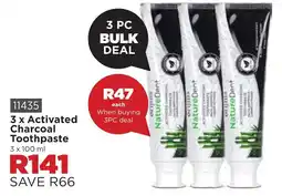 Botle Buhle Brands Activated Charcoal Toothpaste offer