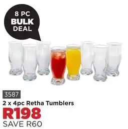 Botle Buhle Brands Retha Tumblers offer