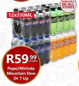 Take 'n Pay Pepsi/ Mirinda Mountain Dew Or 7 Up offer