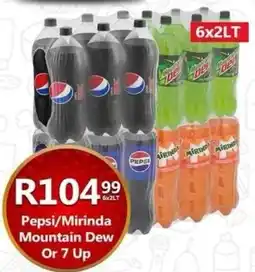 Take 'n Pay Pepsi/ Mirinda Mountain Dew Or 7 Up offer