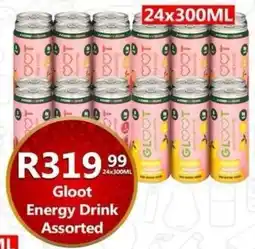 Take 'n Pay Gloot Energy Drink Assorted offer
