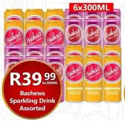 Take 'n Pay Bashews Sparkling Drink Assorted offer